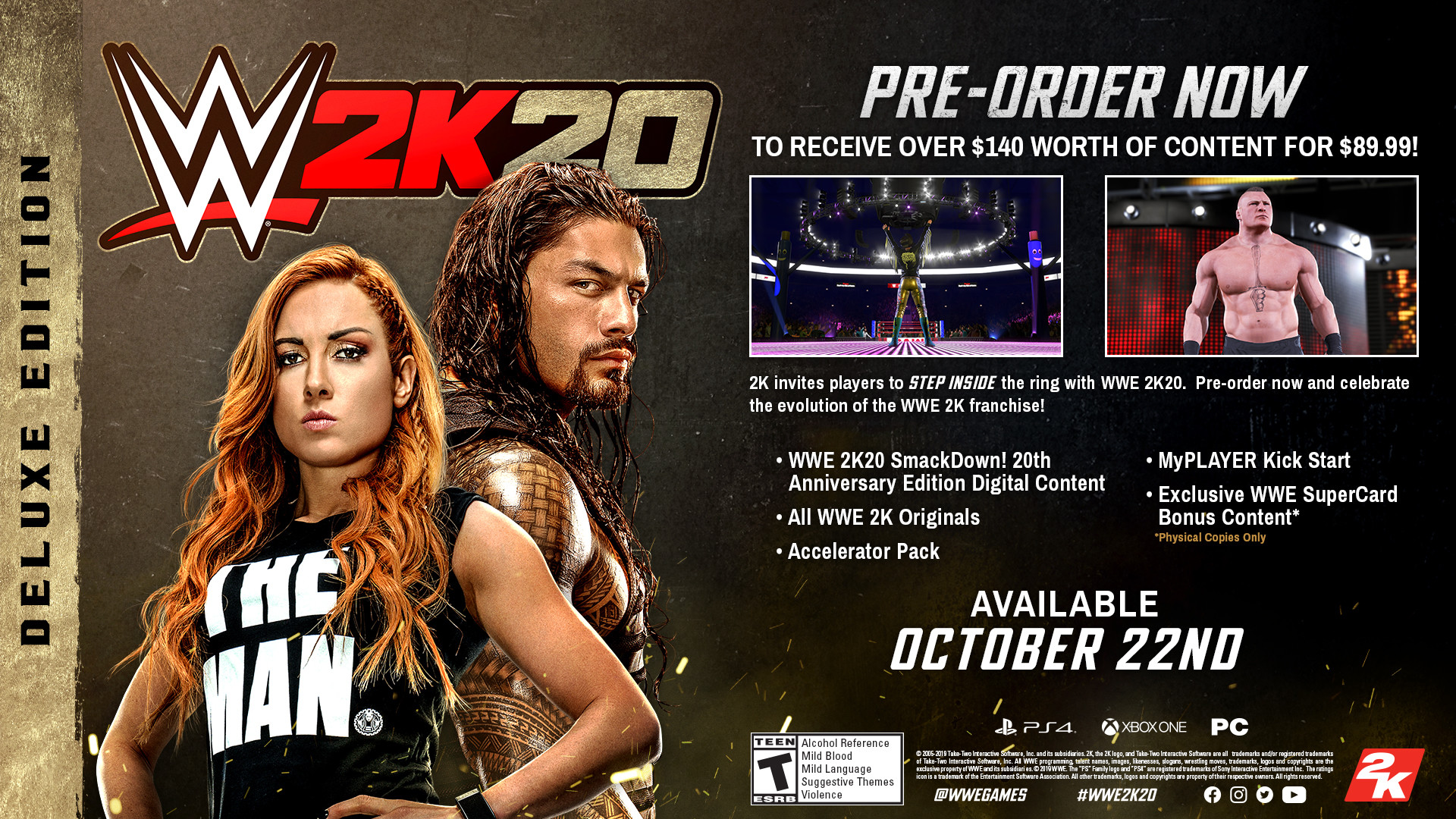 WWE 2K20 截图 1