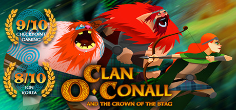 奥康纳家族与雄鹿之冠/Clan O'Conall and the Crown of the Stag 封面