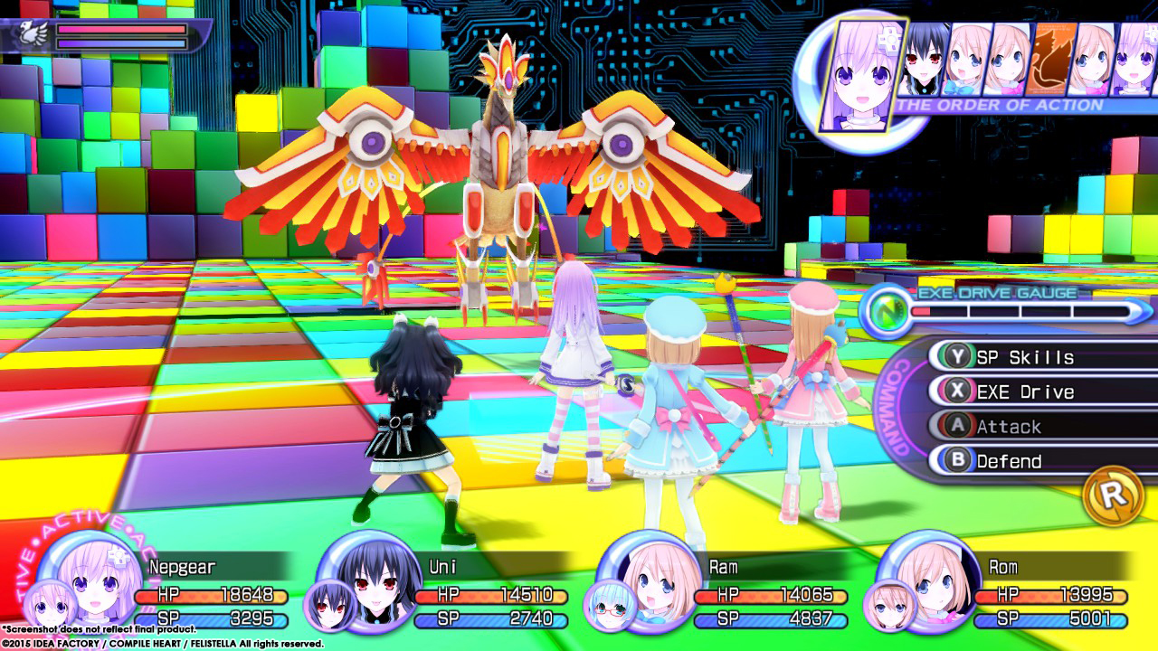 超次元海王星：重生2：姐妹时代/Hyperdimension Neptunia Re;Birth2: Sisters Generation 截图 1
