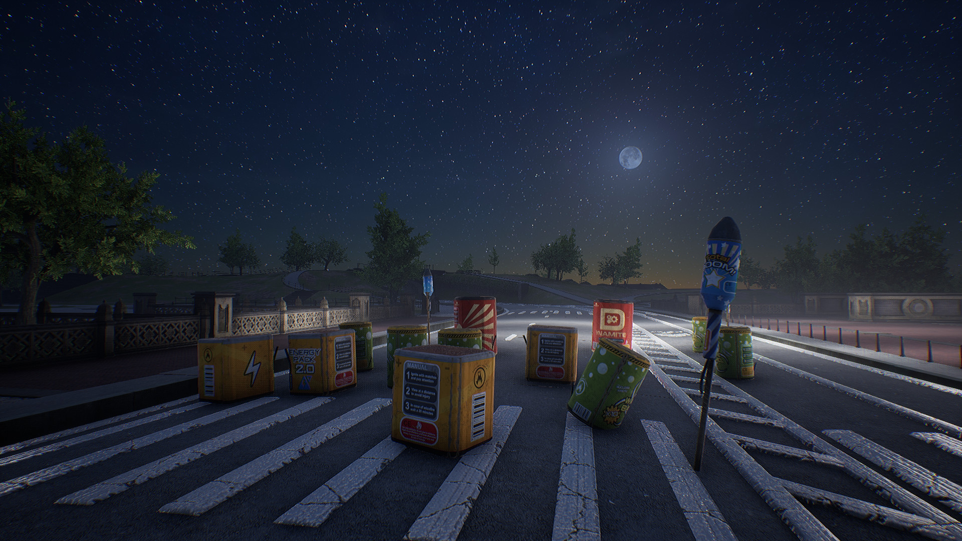 烟花模拟器/Fireworks Simulator: Realistic 截图 1
