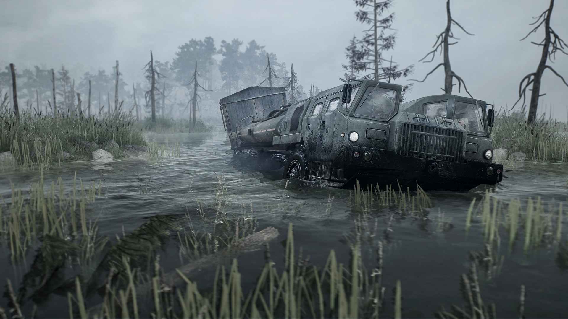 旋转轮胎：泥泞奔驰/Spintires: MudRunner 截图 3