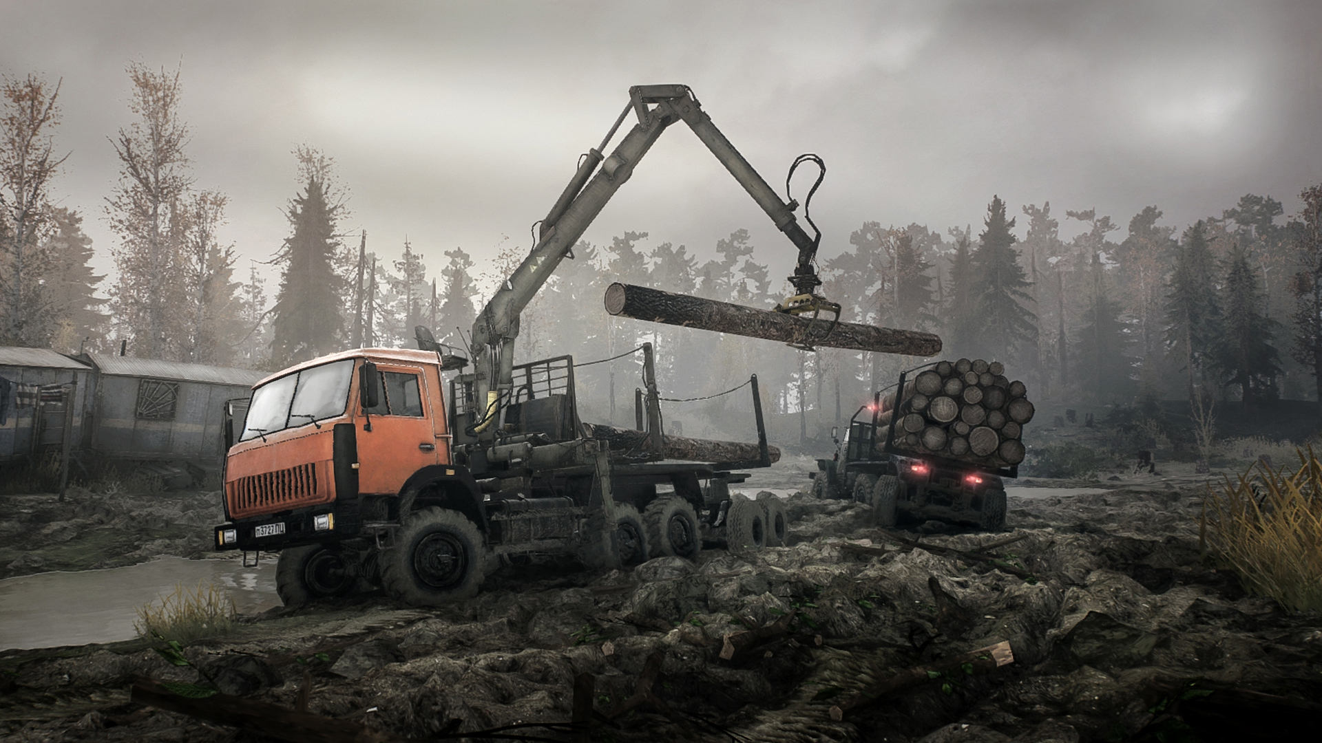 旋转轮胎：泥泞奔驰/Spintires: MudRunner 截图 4