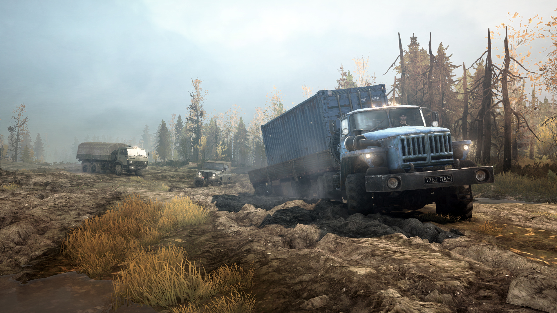 旋转轮胎：泥泞奔驰/Spintires: MudRunner 截图 7