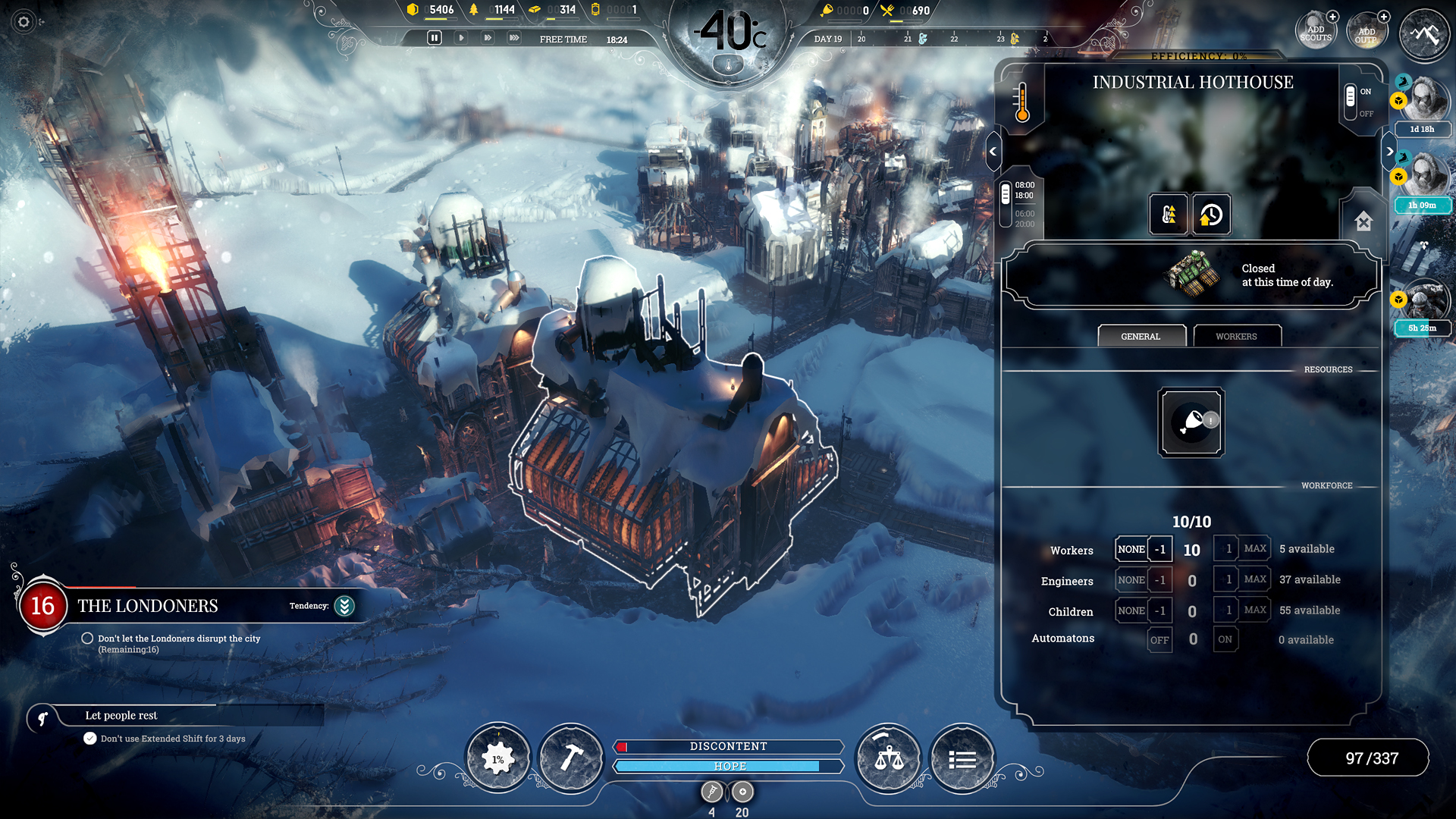 冰汽时代 (Frostpunk) 截图 4