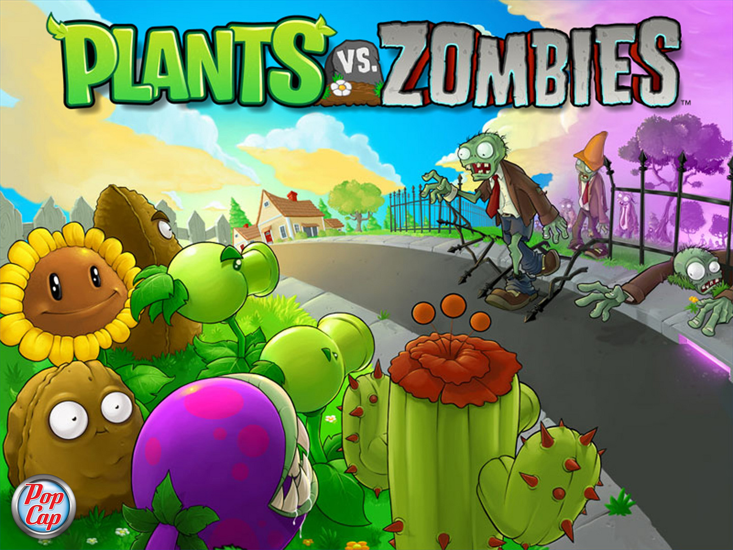 植物大战僵尸年度加强版/Plants vs. Zombies 封面