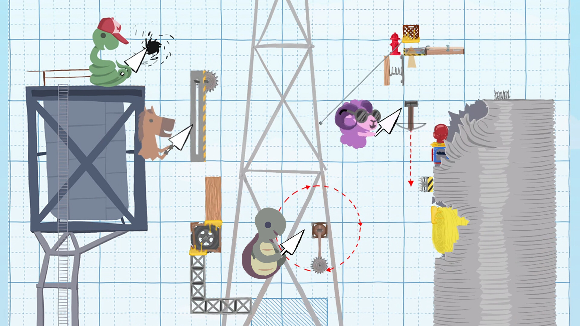 超级鸡马/Ultimate Chicken Horse 截图 2