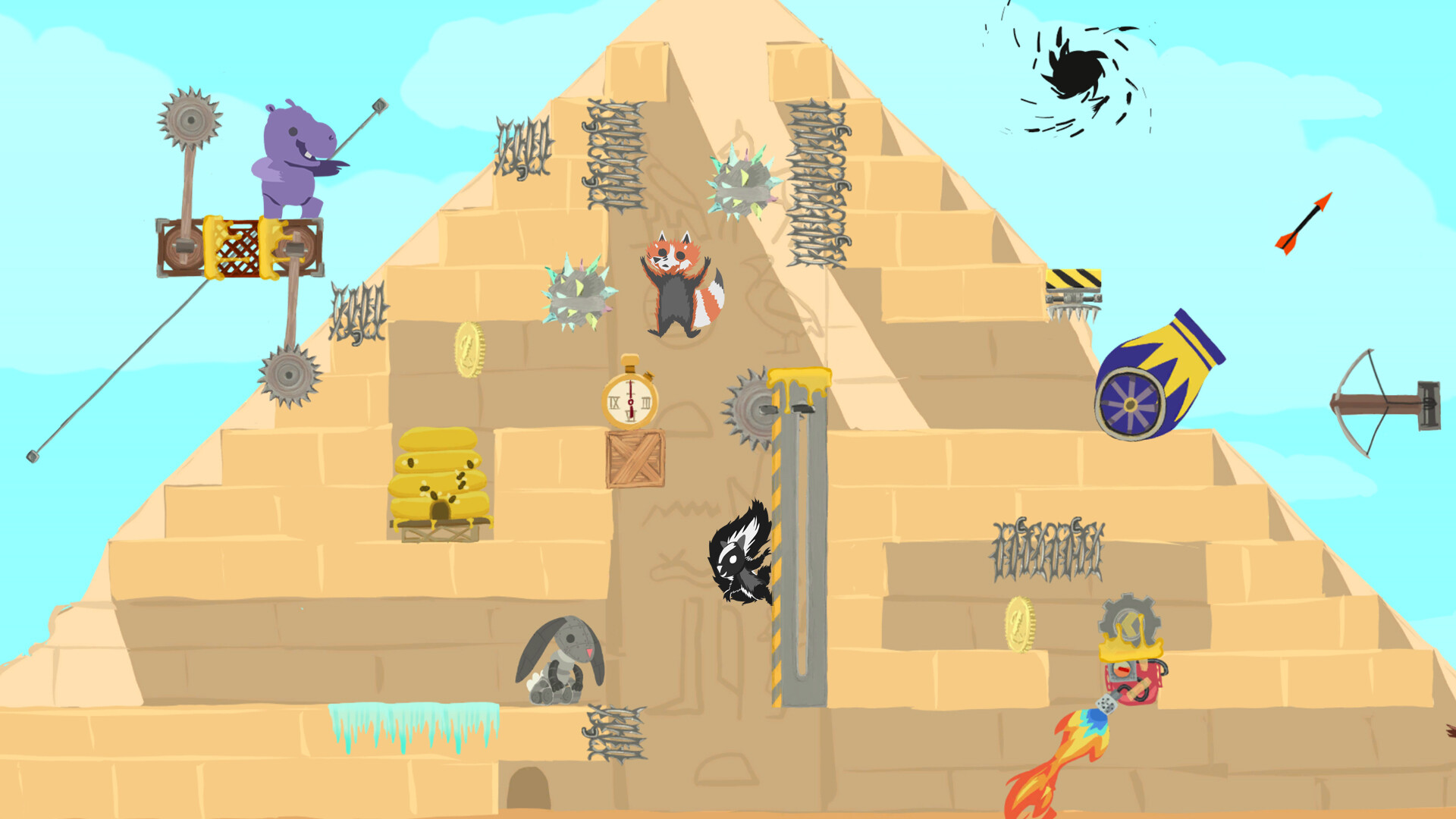 超级鸡马/Ultimate Chicken Horse 截图 4