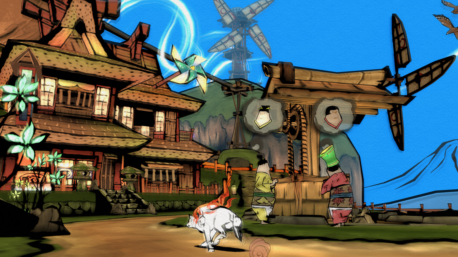 大神：绝景版/OKAMI HD 截图 4