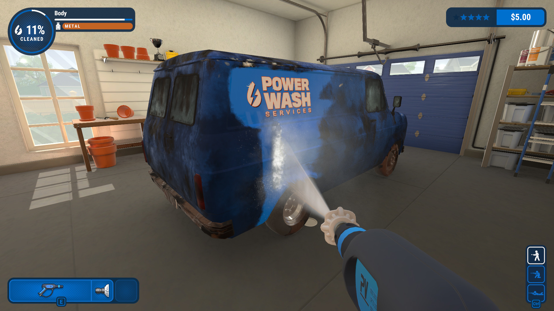 冲就完事模拟器/高压水枪模拟器/PowerWash Simulator 截图 1