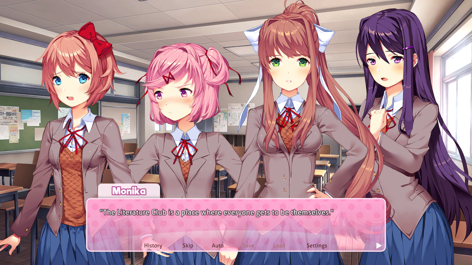 心跳文学部Plus/Doki Doki Literature Club Plus! 截图 1