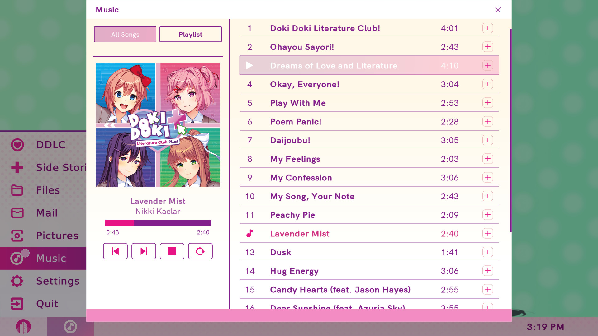 心跳文学部Plus/Doki Doki Literature Club Plus! 截图 4
