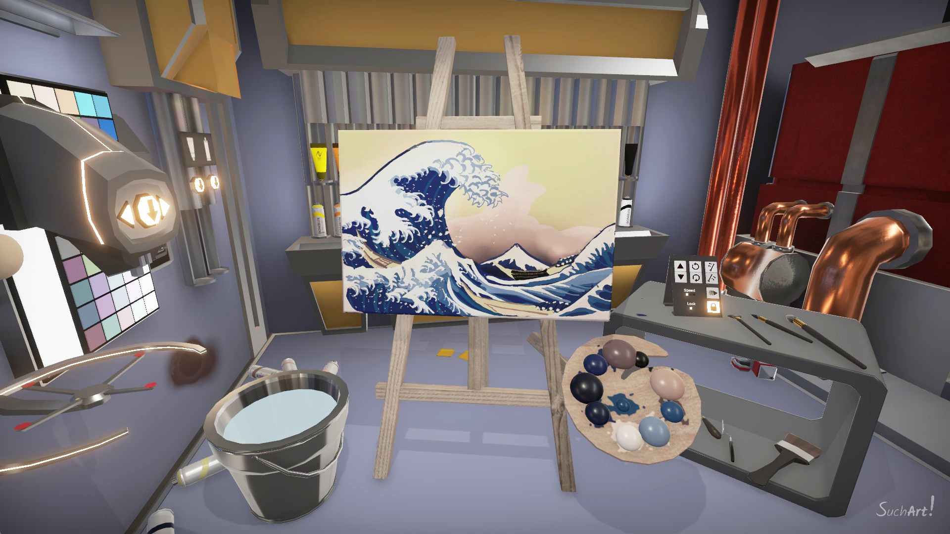 艺术家模拟器 (SuchArt: Genius Artist Simulator) 截图 3