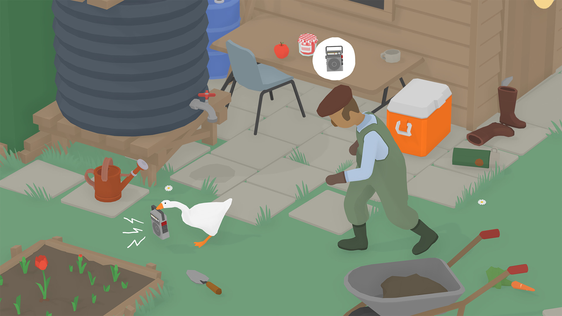 捣蛋鹅/无题大鹅模拟/Untitled Goose Game 截图 1