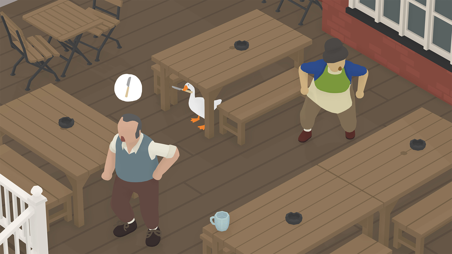 捣蛋鹅/无题大鹅模拟/Untitled Goose Game 截图 5