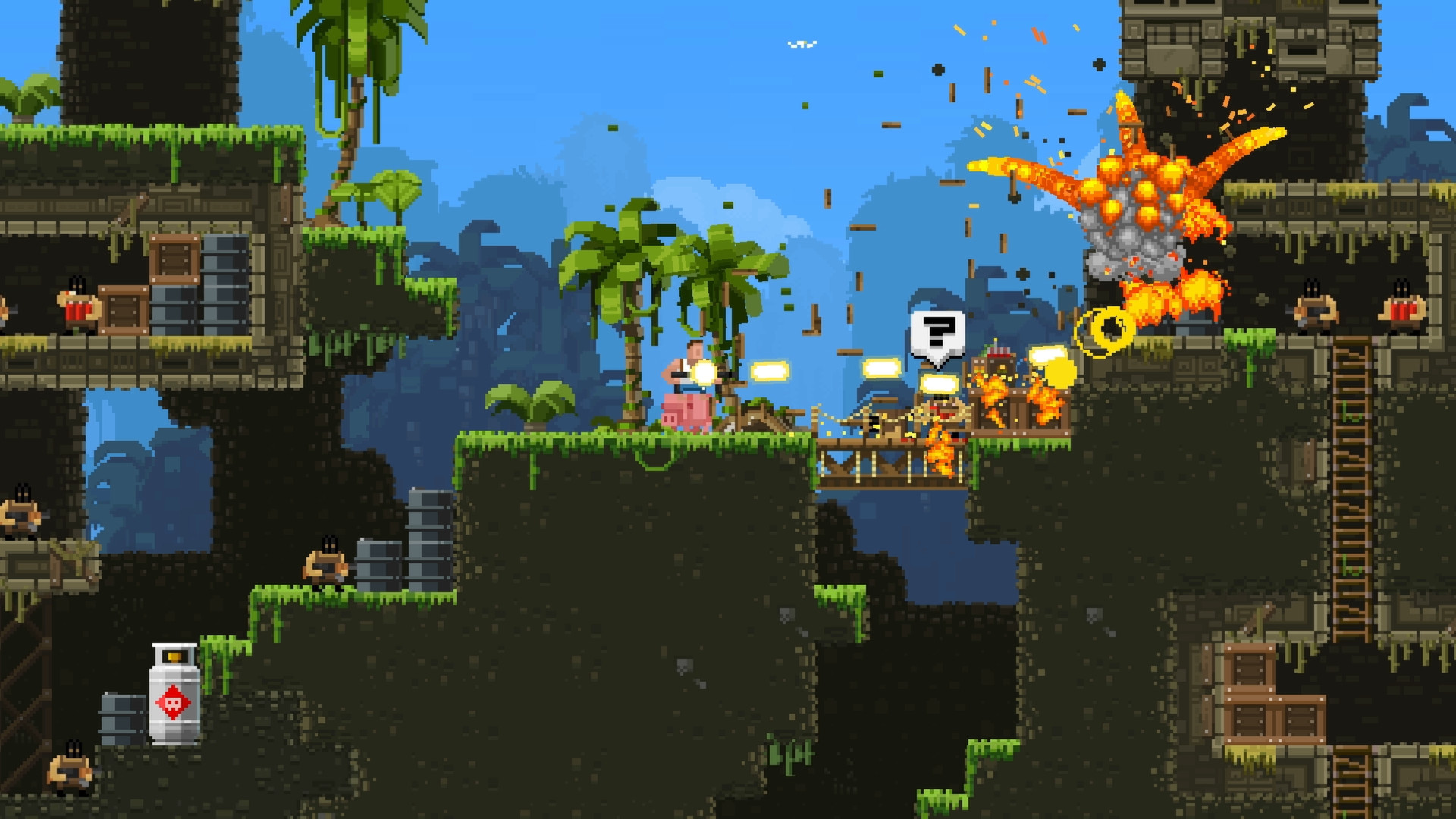 武装原型/BroForce 截图 1