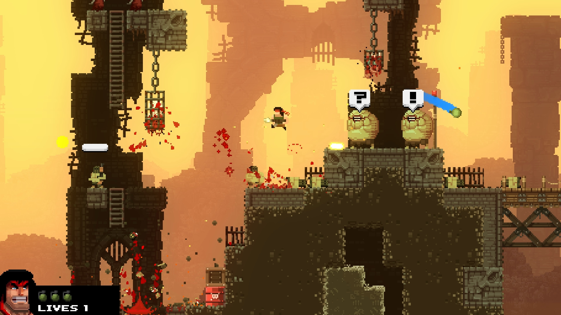 武装原型/BroForce 截图 2