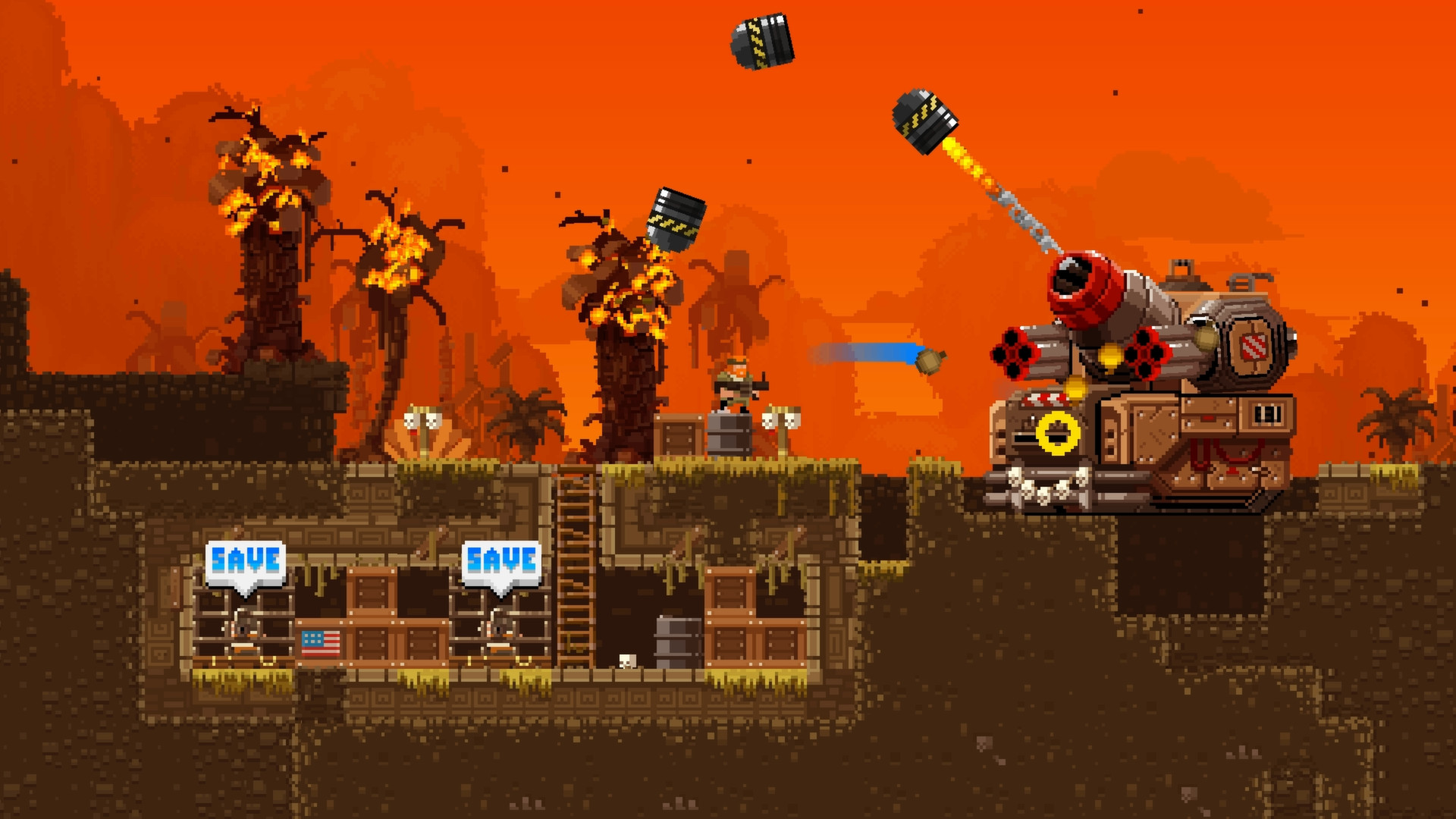 武装原型/BroForce 截图 6