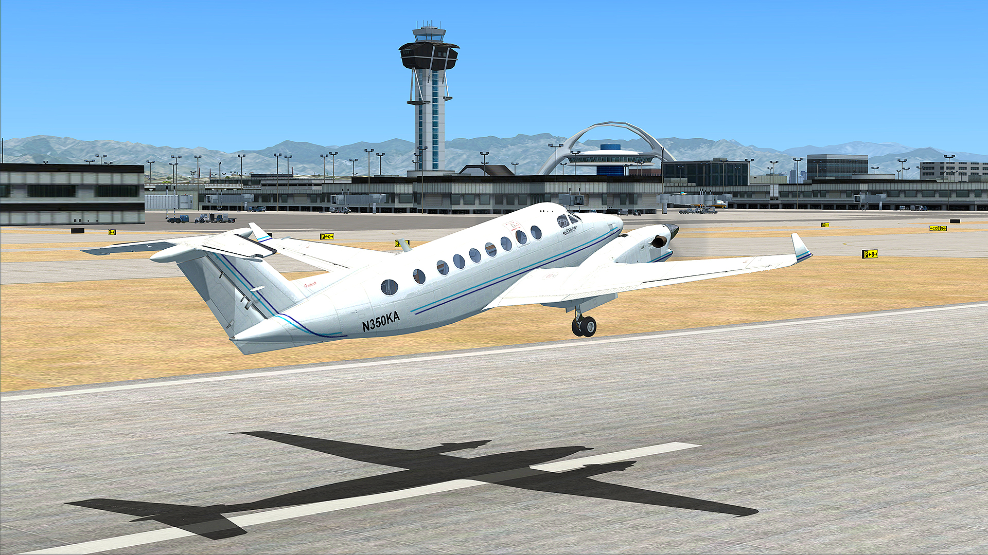 微软飞行模拟10 (Microsoft Flight Simulator X) 截图 1