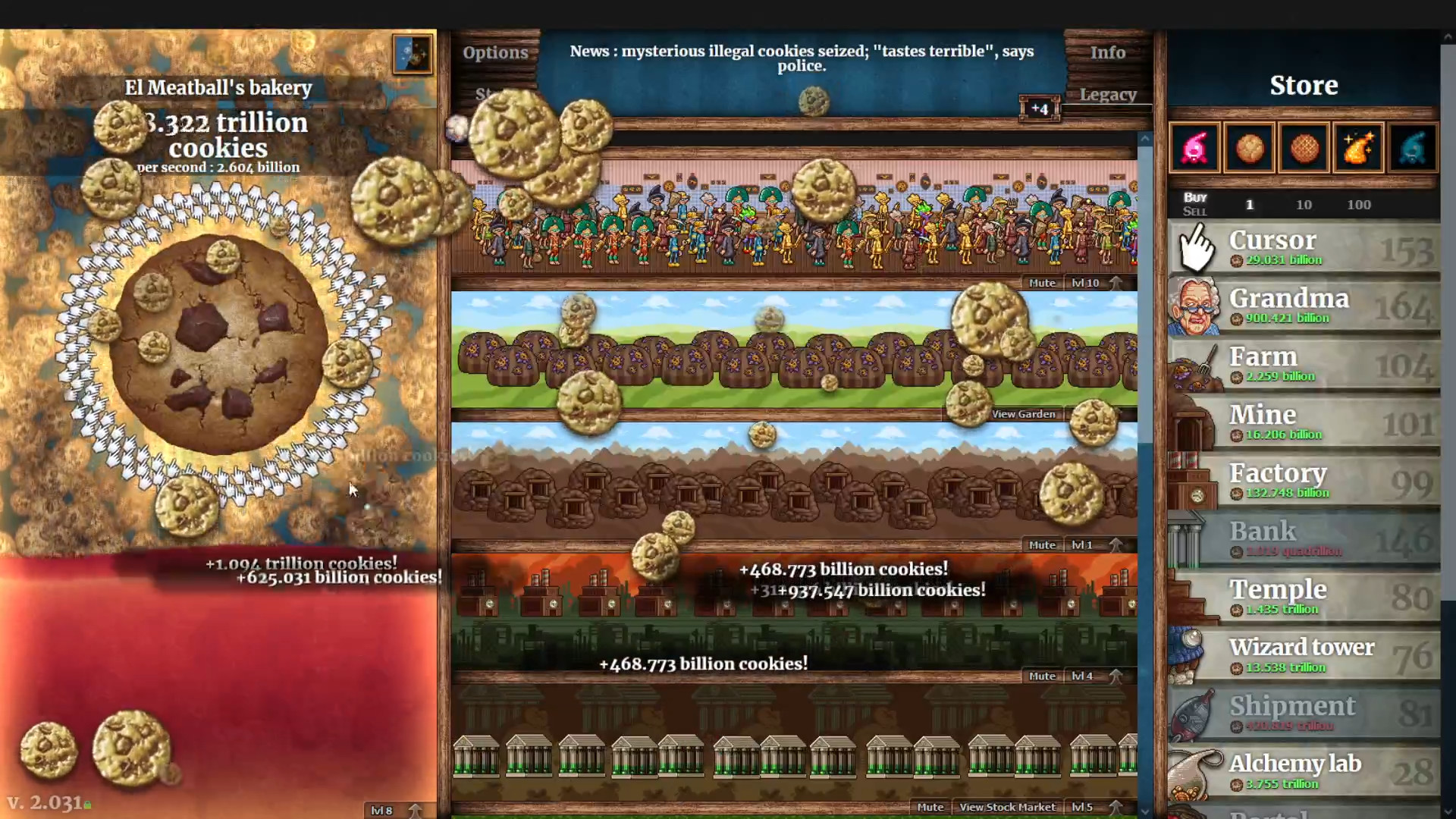 饼干点点乐/无尽的饼干/Cookie Clicker 截图 3