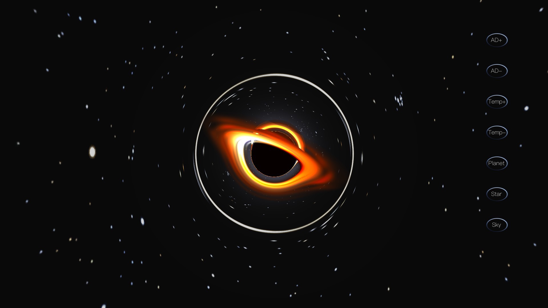 黑洞模拟器/Black Hole Simulator 截图 3
