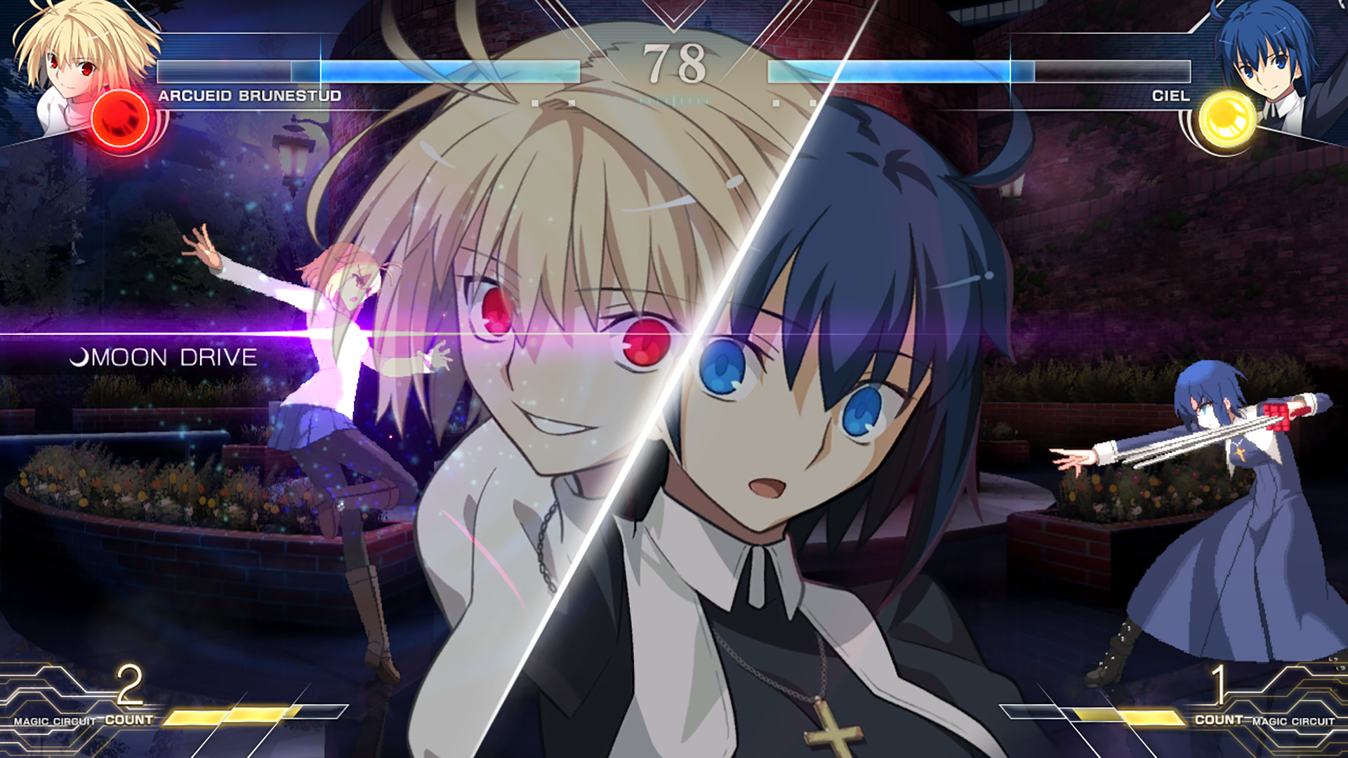 月姬乱斗/月姬格斗/MELTY BLOOD: TYPE LUMINA 截图 2