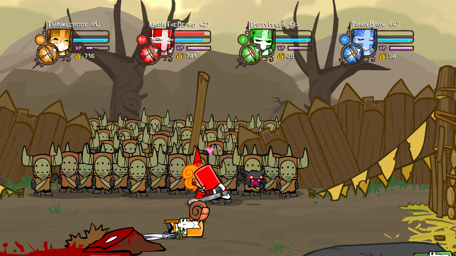 城堡毁灭者 / 城堡破坏者 / Castle Crashers 截图 3