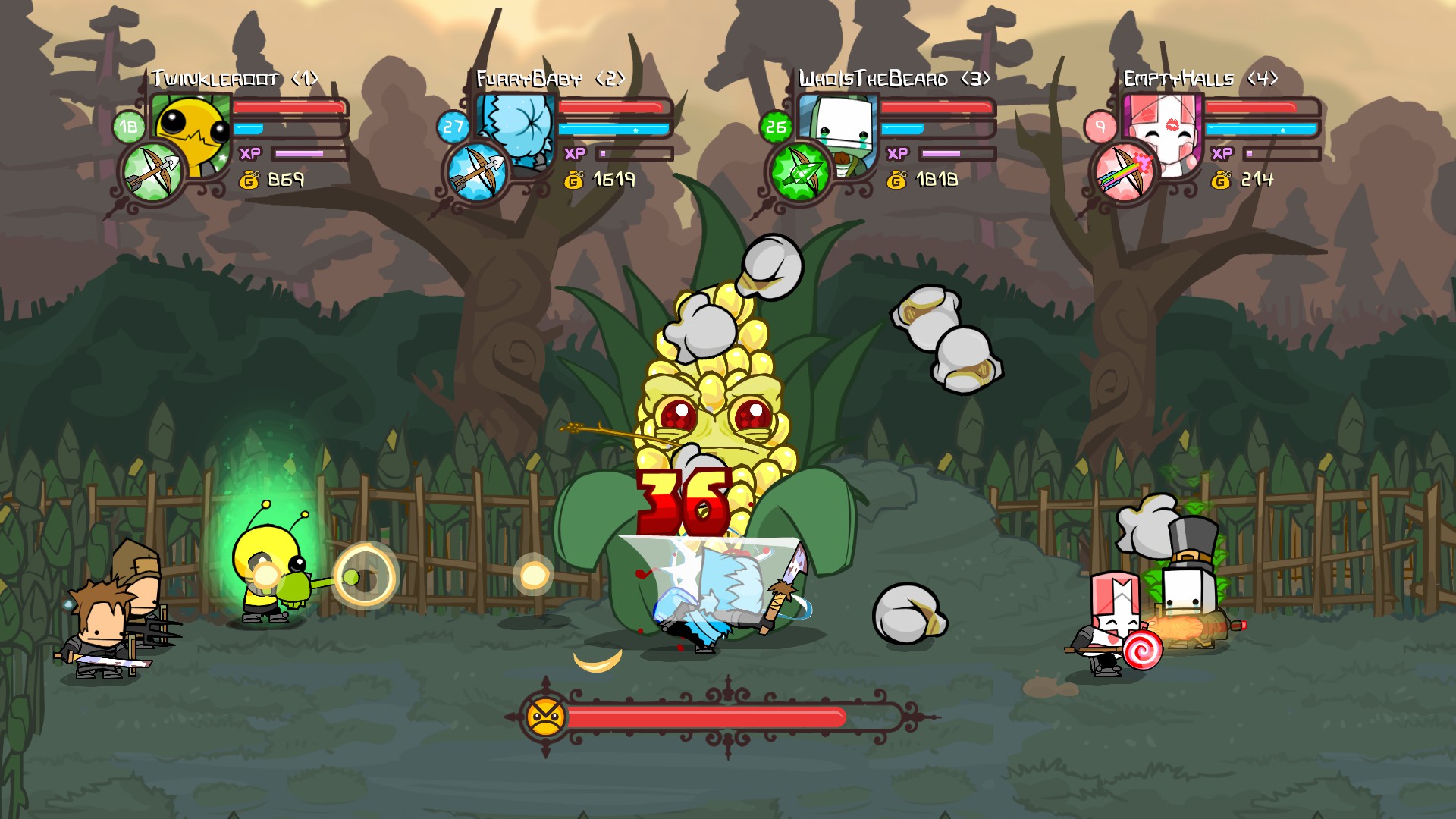 城堡毁灭者 / 城堡破坏者 / Castle Crashers 截图 4