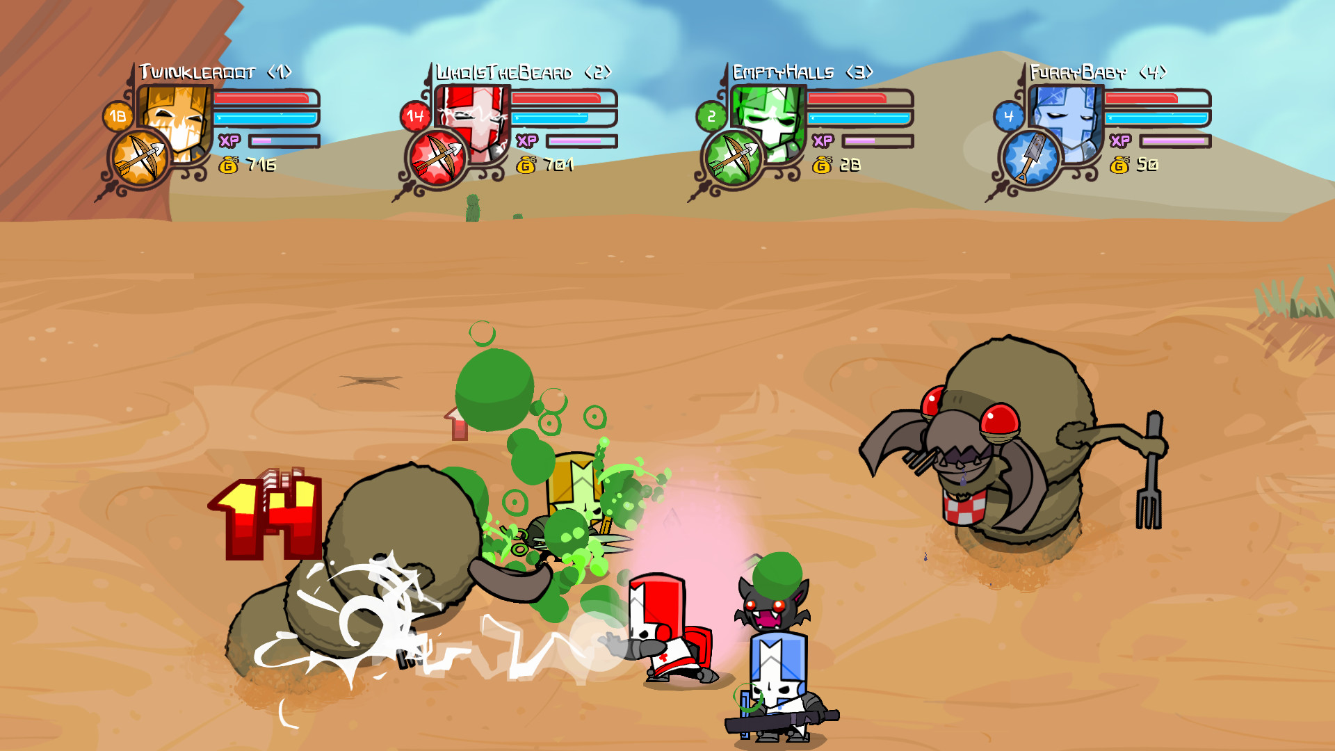 城堡毁灭者 / 城堡破坏者 / Castle Crashers 截图 5
