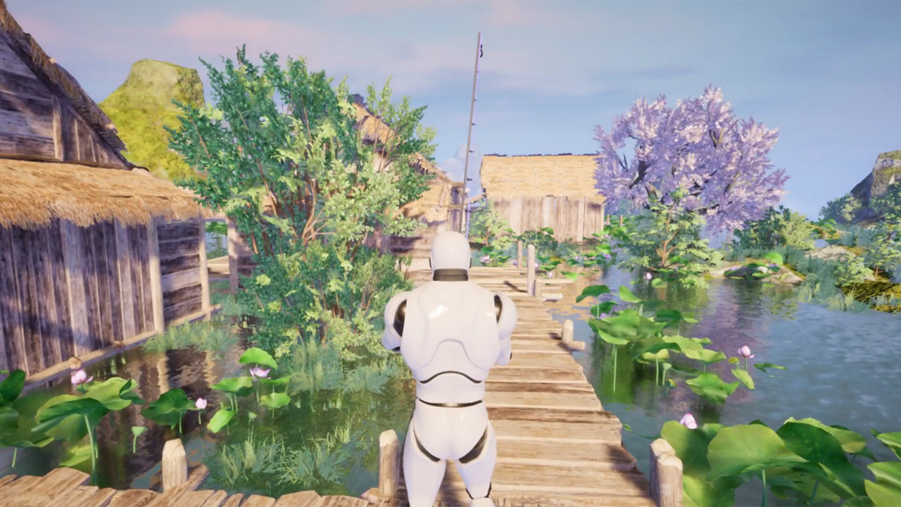 大明湖畔荷花钓鱼/Fishing at Lotus Lakes 截图 3