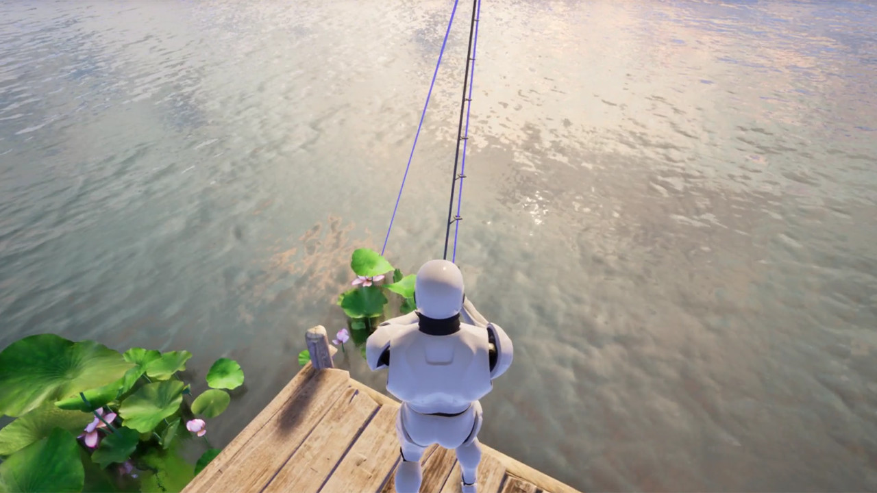 大明湖畔荷花钓鱼/Fishing at Lotus Lakes 截图 4