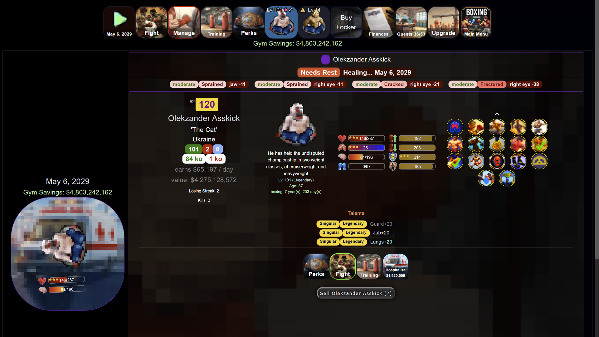 回合制拳击/Turn Based Boxing: Tactics - Legends Edition 截图 6