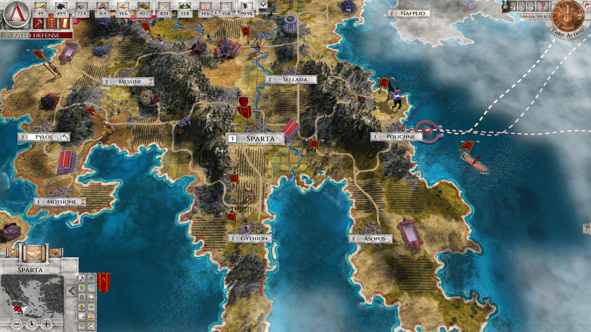 帝国：希腊战争/Imperiums: Greek Wars 截图 1